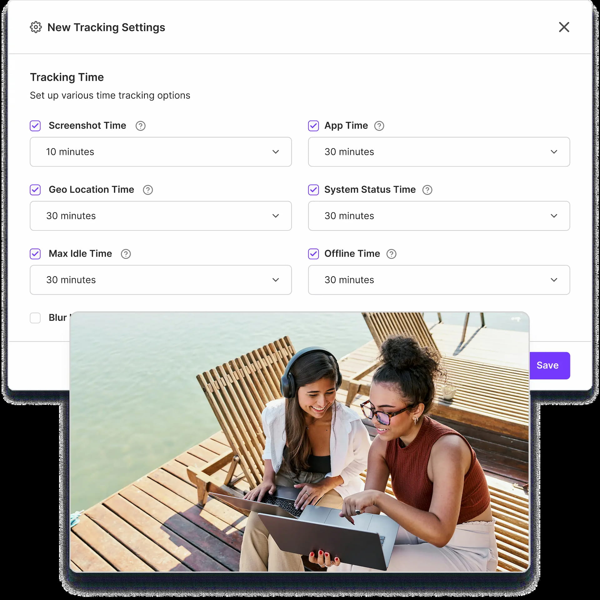 Idle Time Monitoring for Remote and Hybrid Teams