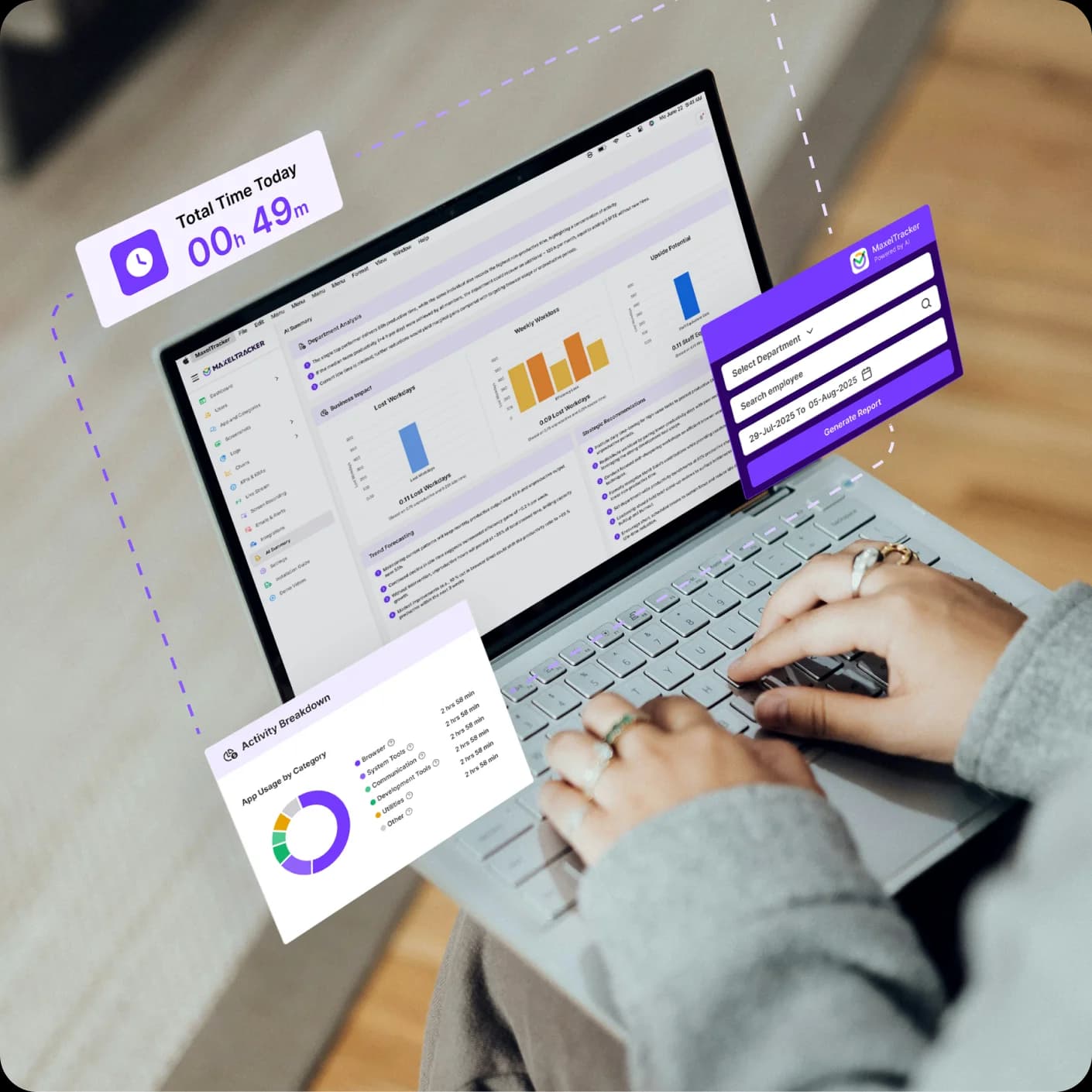 Downloadable reports