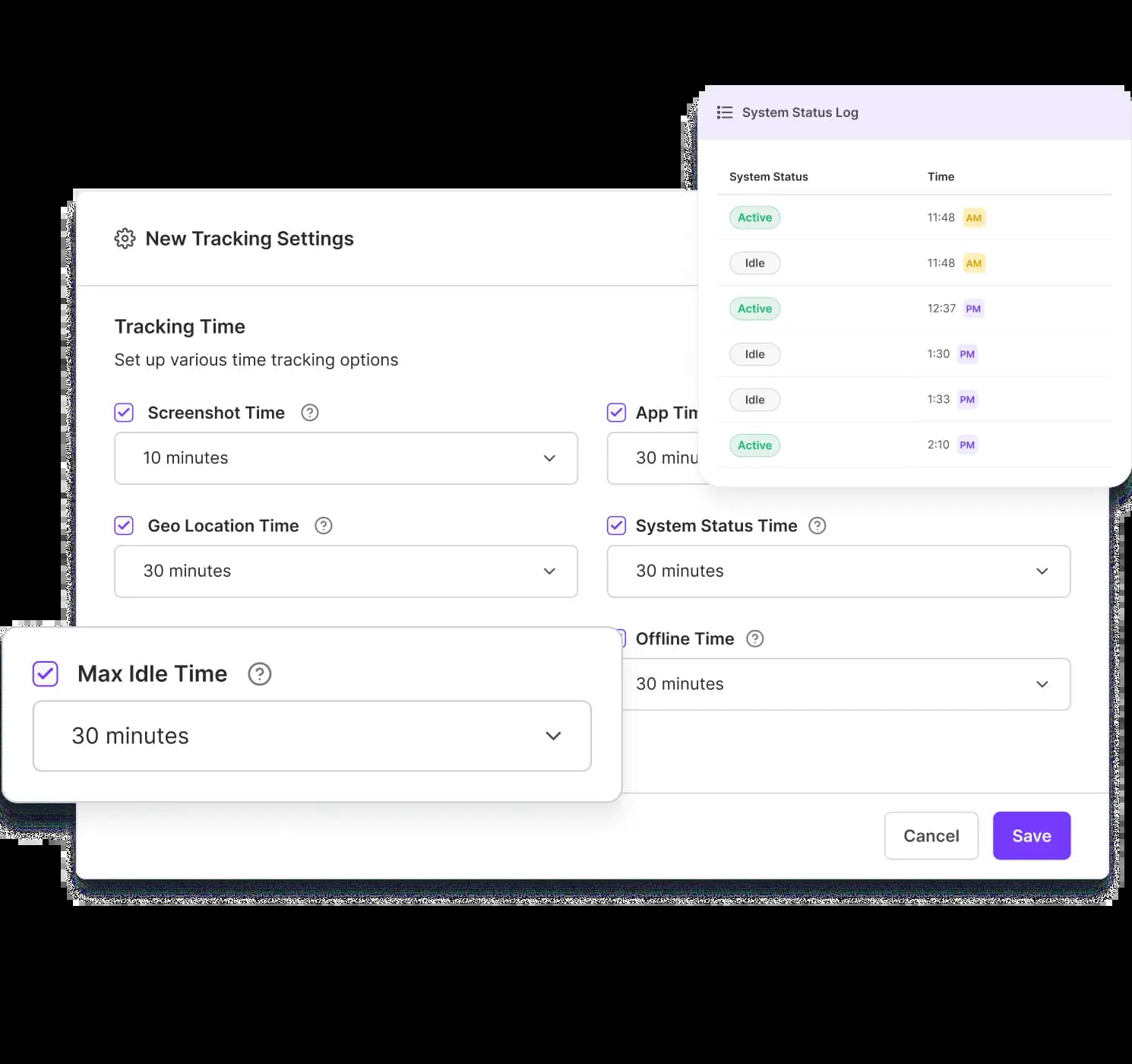 Idle Time Tracking Software
